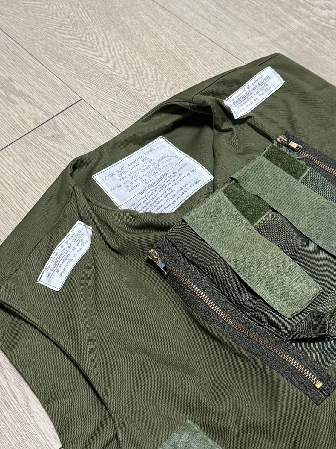 British Army Body Armour Cover Vest 상품이미지3