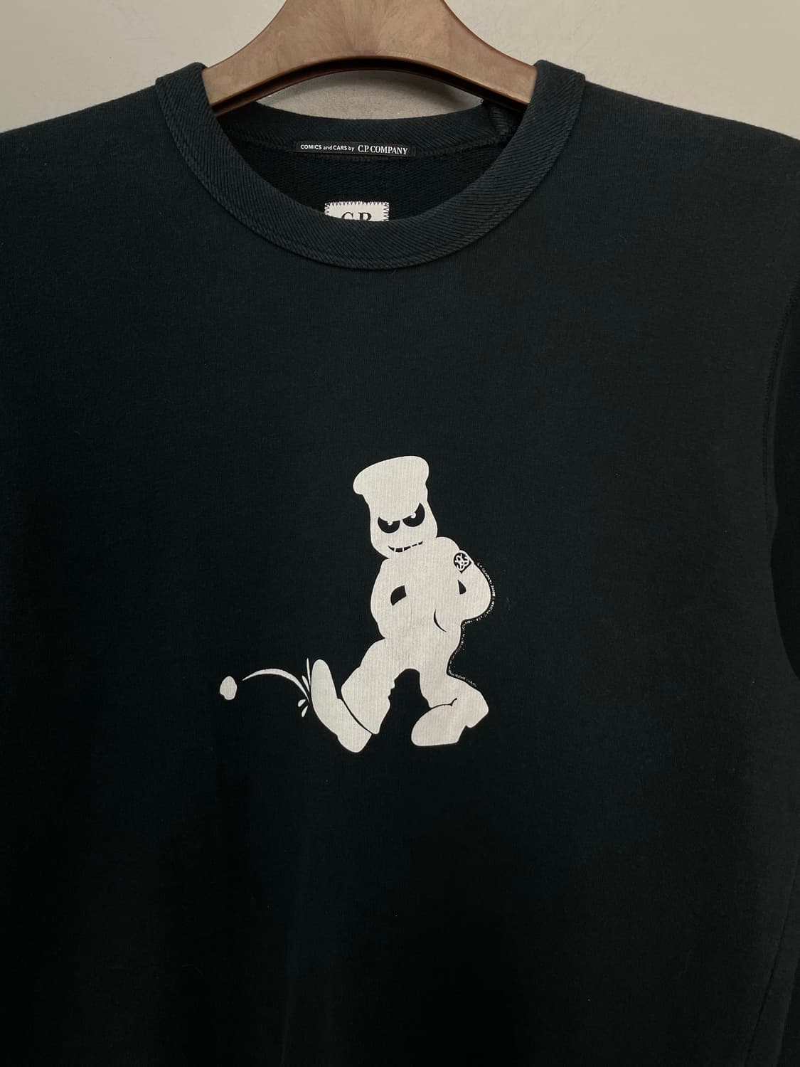 C.P. 컴퍼니 코믹 프린팅 블랙 맨투맨 H2050 상품이미지3