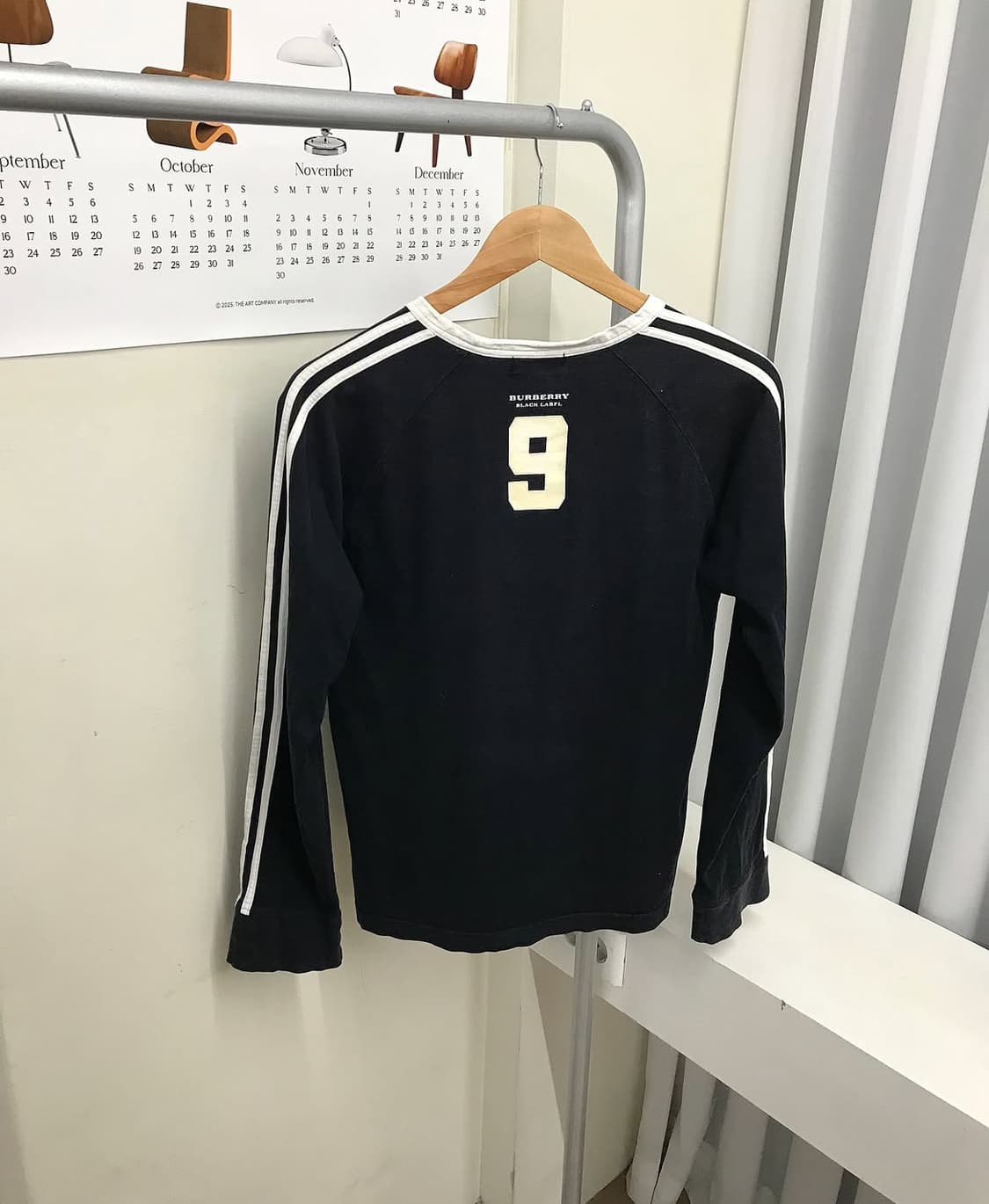 버버리 빅로고 져지 롱슬리브 긴팔티 상품이미지3