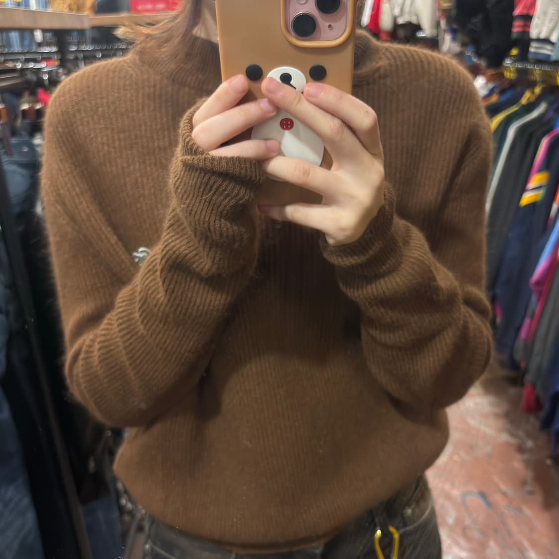 라코스테 브라운 니트 상품이미지2