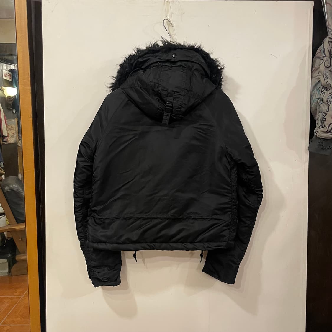 알파인더스트리 리메이크 크롭봄버 M 상품이미지3