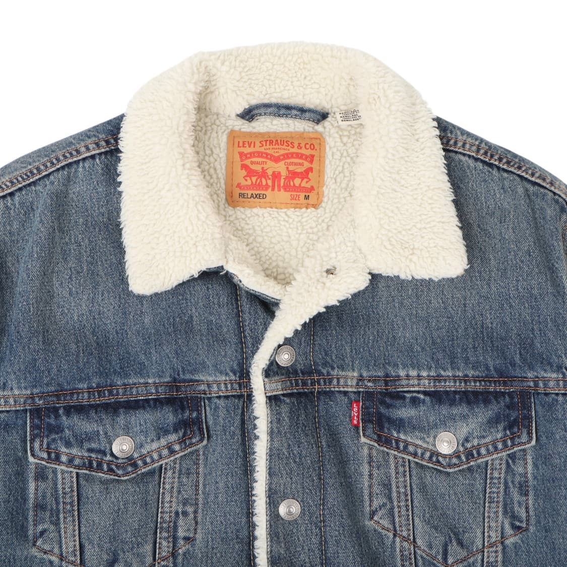 리바이스 쉐르파 레귤러 트러커 데님자켓 상품이미지2