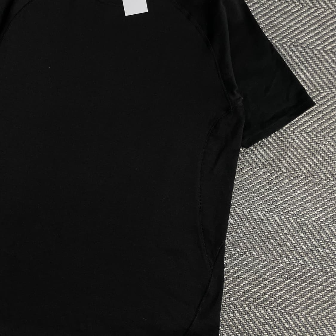 갬블 블랙 미니멀 머슬핏 티셔츠o 3672 상품이미지2