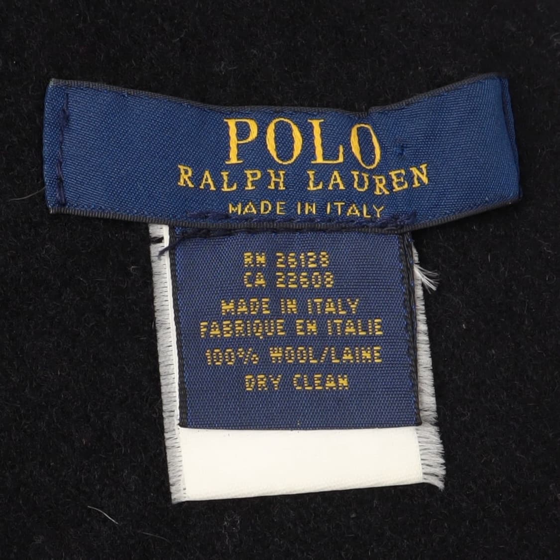 폴로 랄프로렌 블랙 울 멀티포니 머플러 상품이미지8