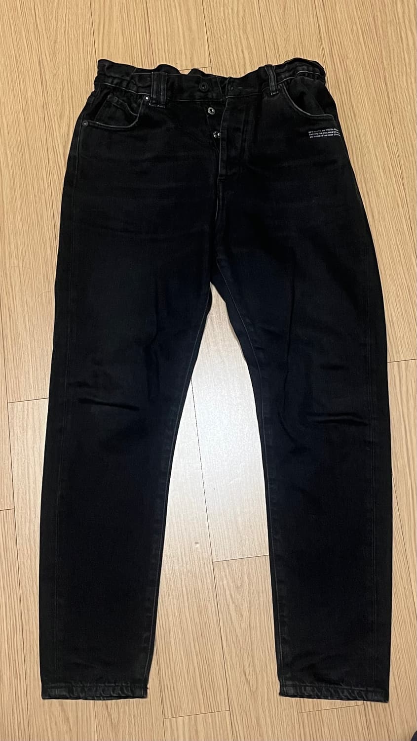 오프화이트 19ss 블랙진 판매 상품이미지1