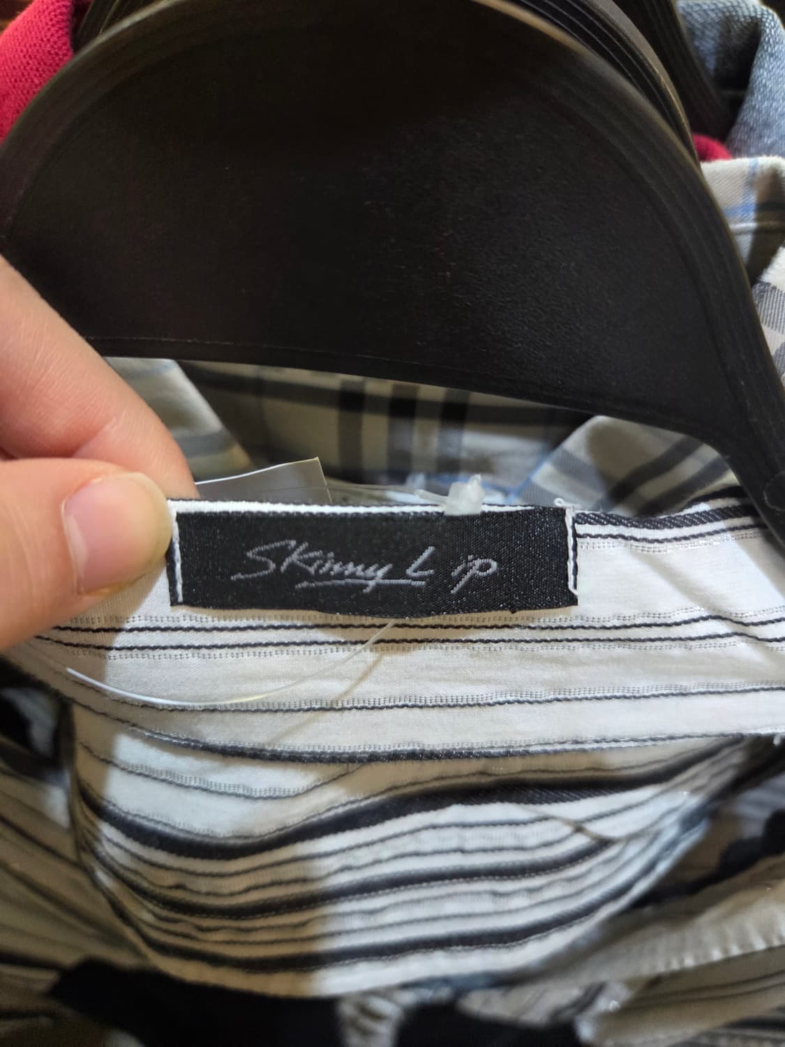  Skiny lip 갸루 셔츠원피스 상품이미지5