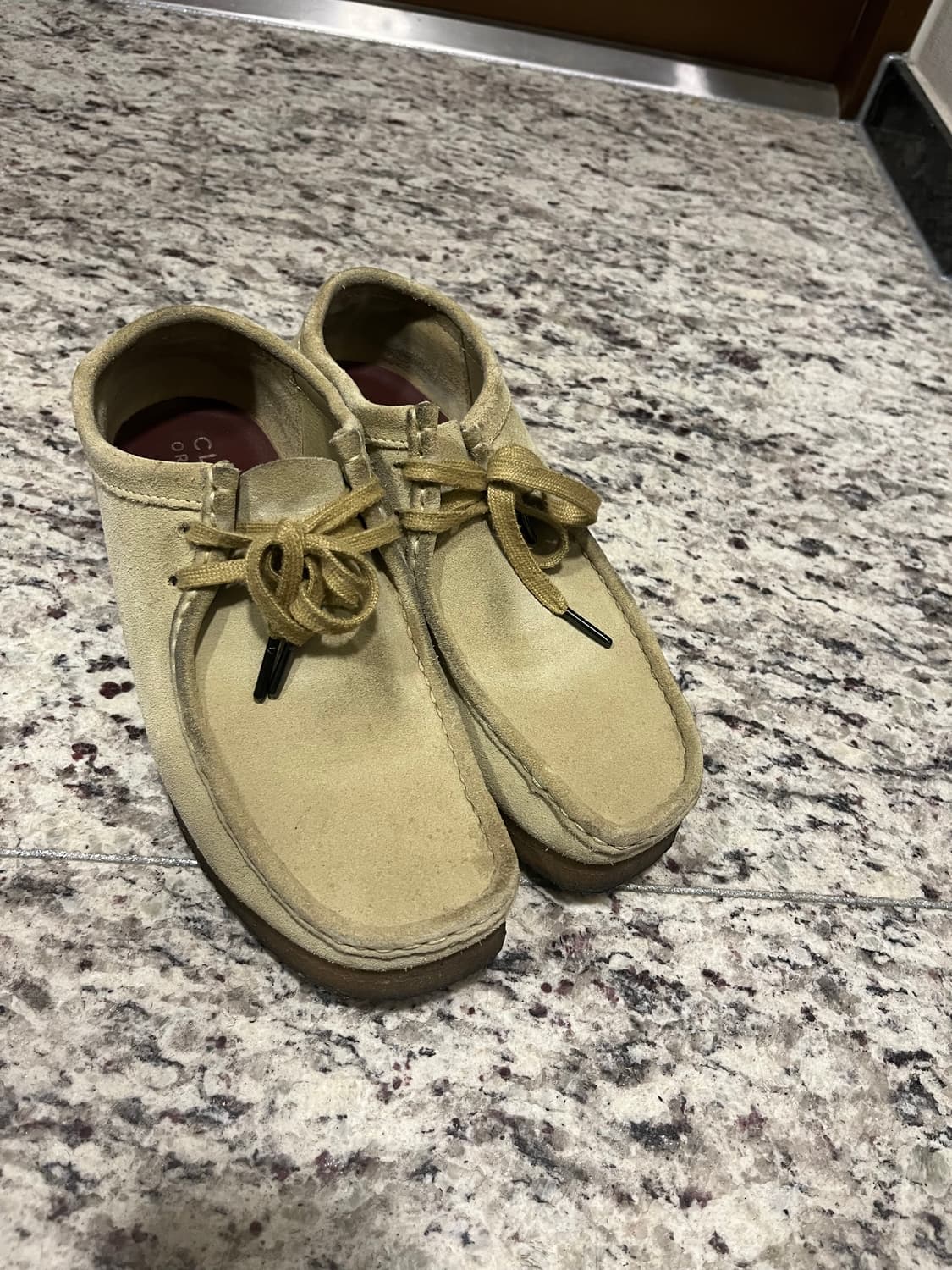 클락스 왈라비 메이플 스웨이드 uk7.5 상품이미지1