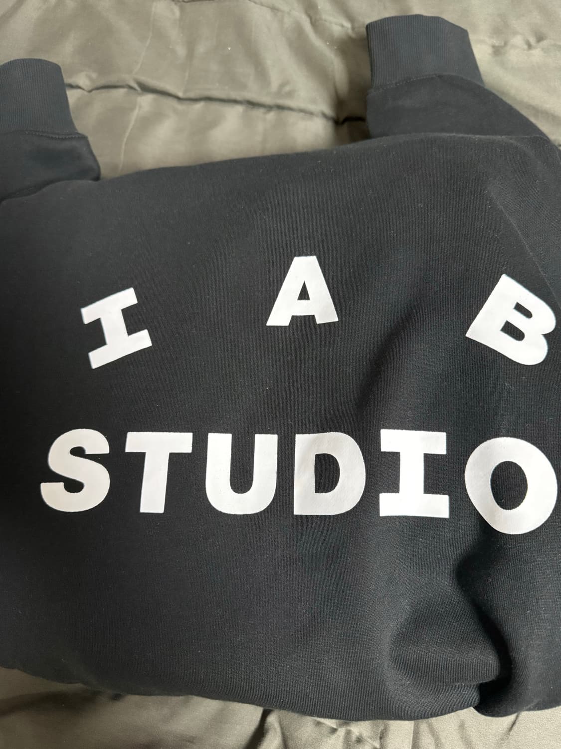 [XXL] 아이앱 스튜디오 후드티 블랙 상품이미지3