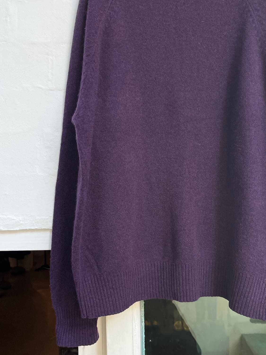 J.Crew 바이올렛 램스 울 니트 L 상품이미지4