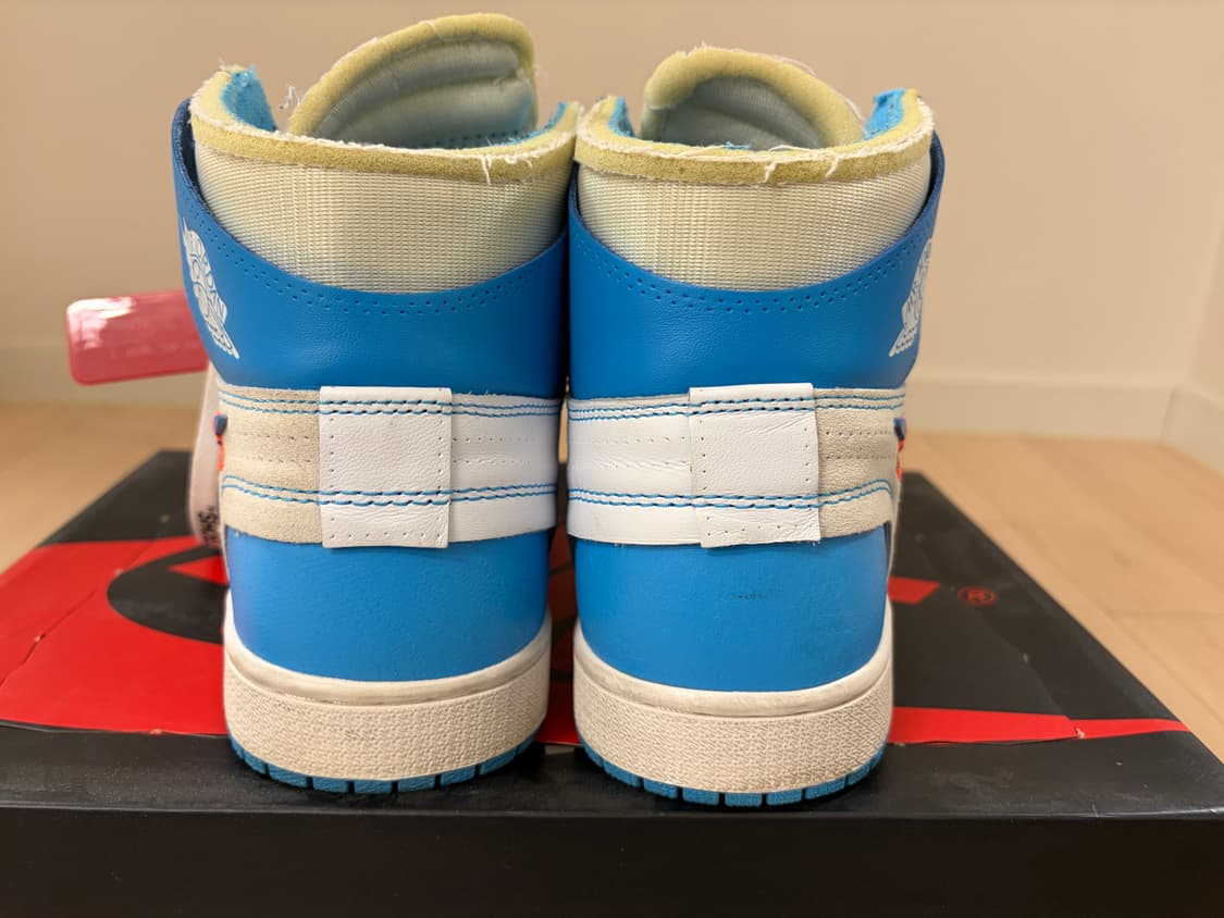 조던 1 x 오프화이트 레트로 하이 유니버시티 블루 상품이미지6