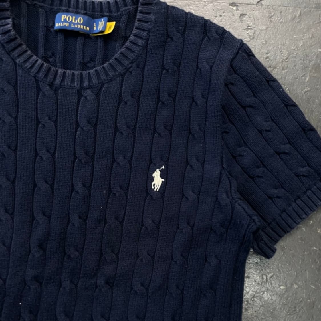 100 폴로 랄프로렌 신형 꽈배기 니트 상품이미지2
