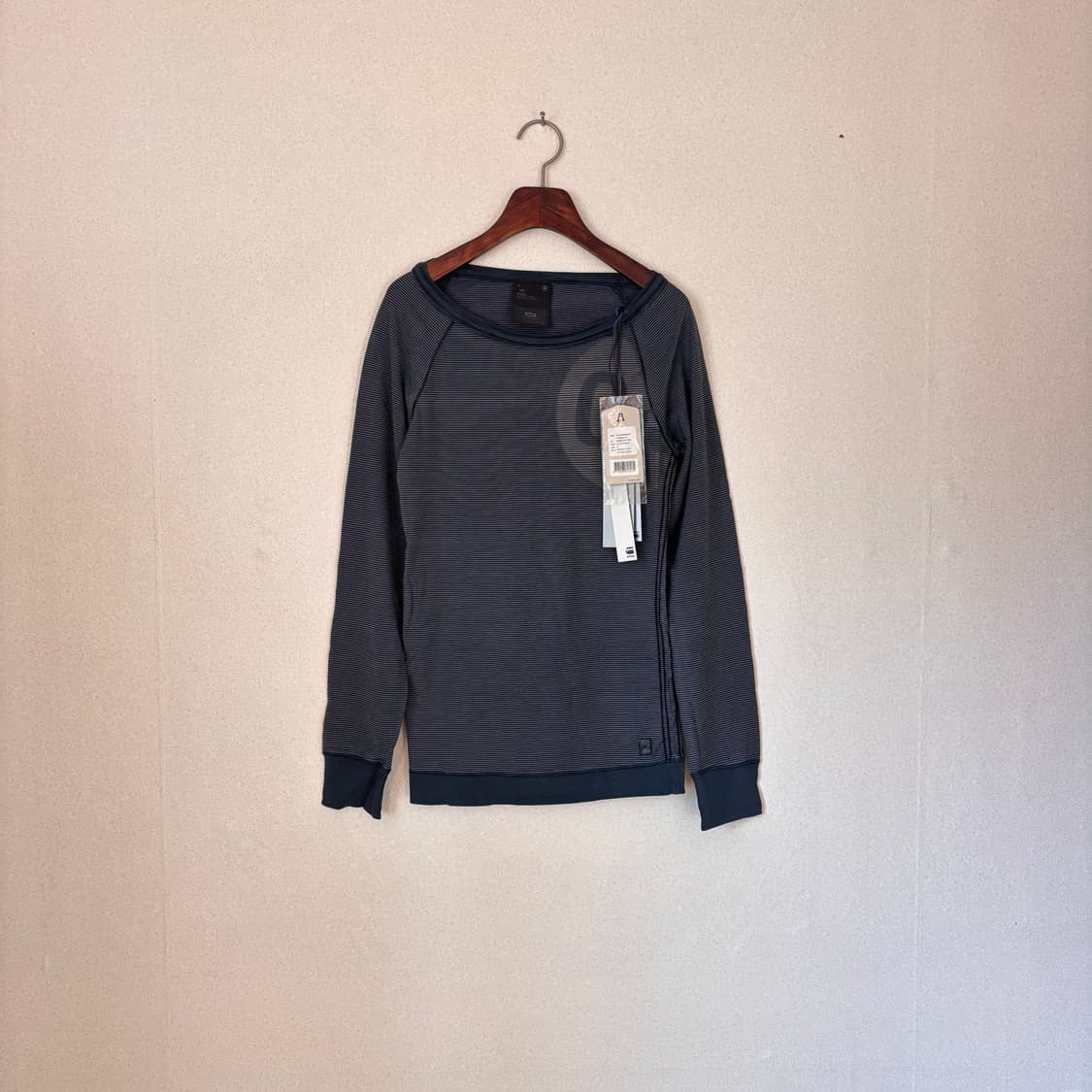 새제품 지스타 RAW 티셔츠 여성 S 입체 절개 일레귤러 다잉 상품이미지10