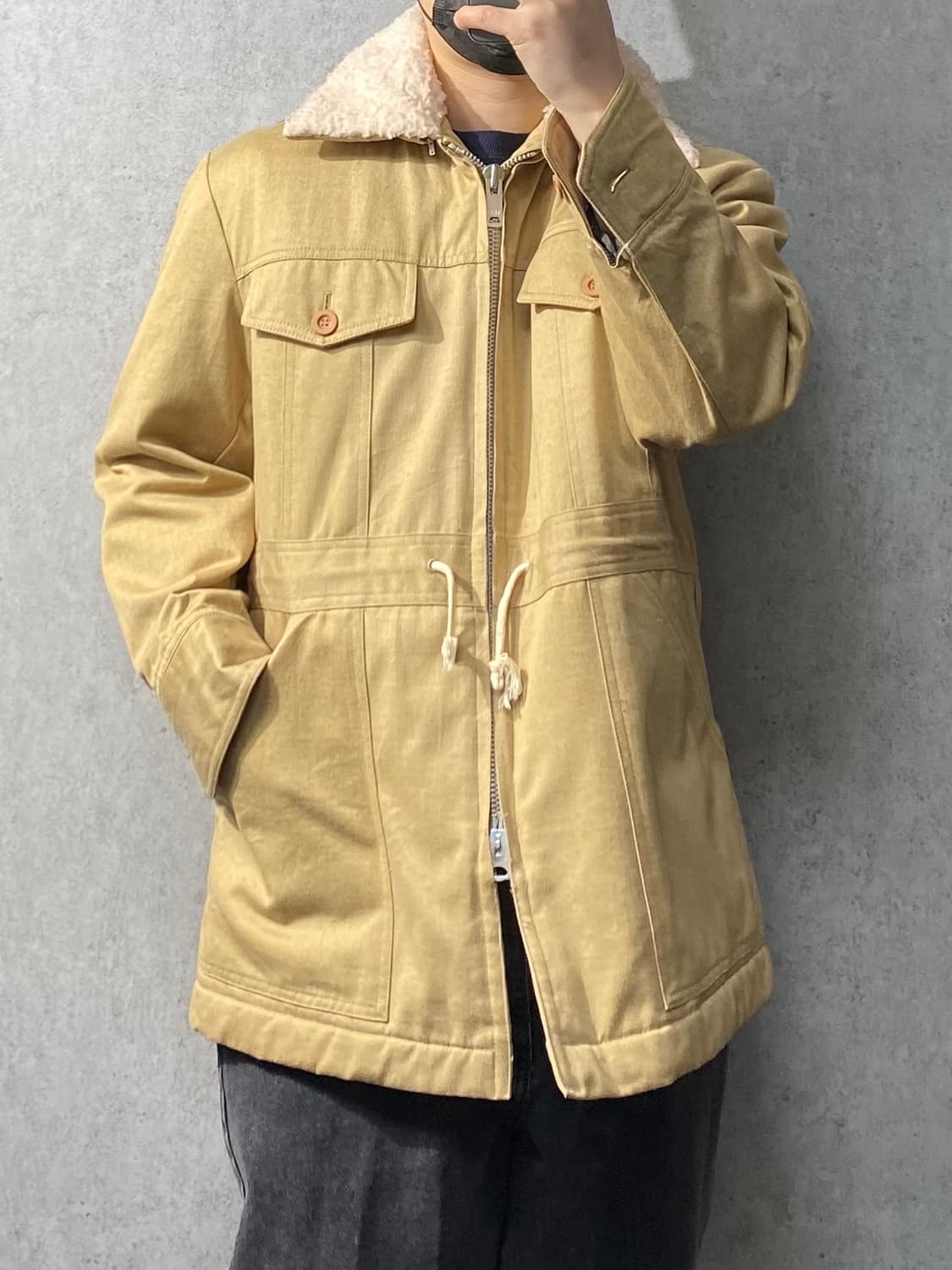 [M] Tomoe Sakura 토모에 사쿠라 재팬 메이드 시어링 윈터코트 상품이미지9