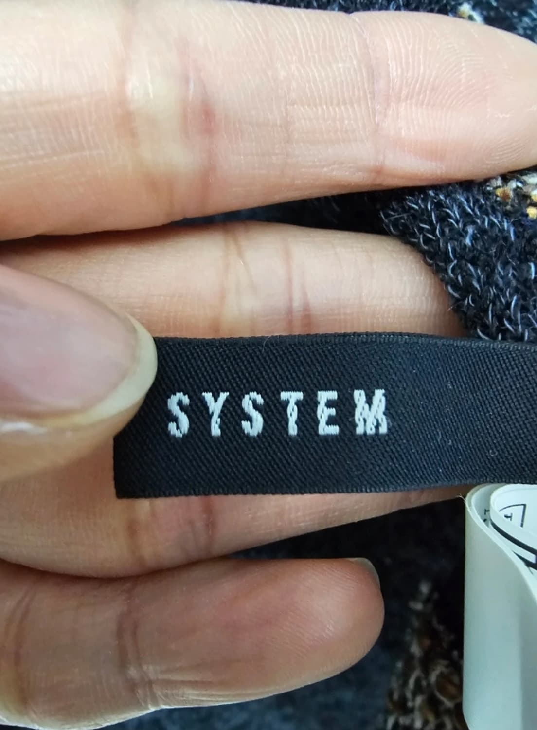 한섬 시스템 SYSTEM 트위드 재킷 자켓 ~66 상품이미지9