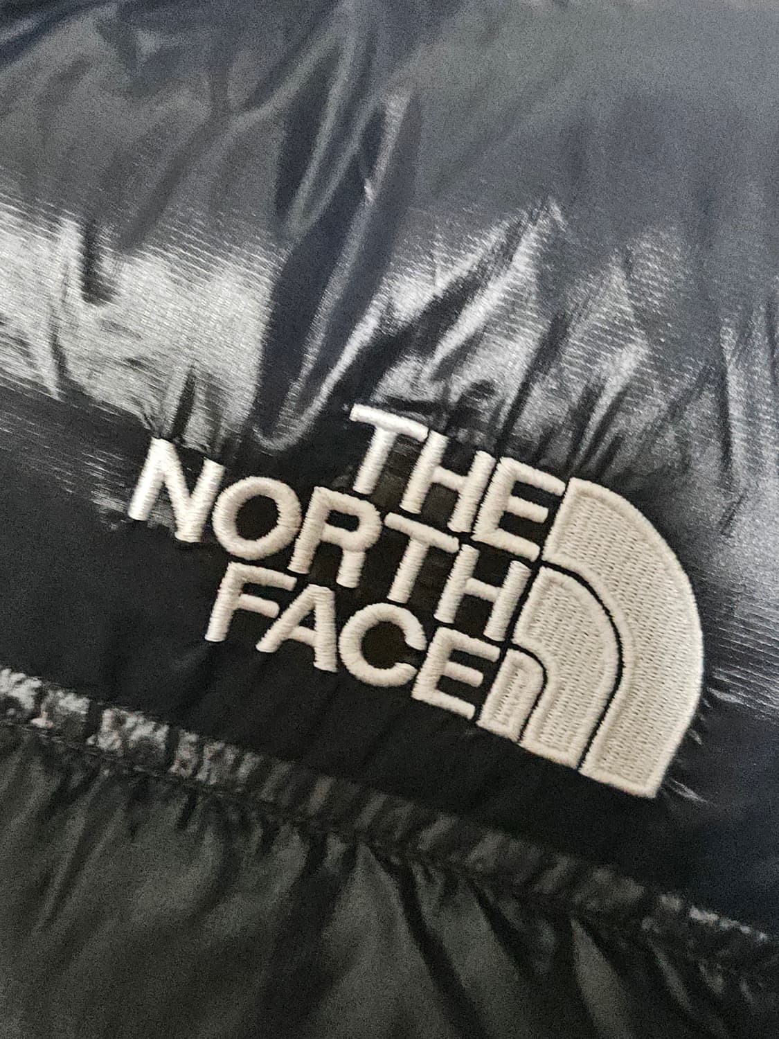 노스페이스 크롭 눕시 숏 눕시 유광 블랙 M 상품이미지3