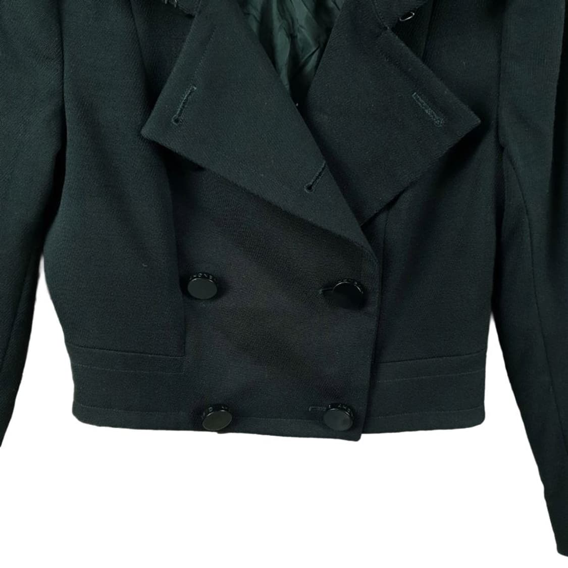 [여36]지방시 블랙 울 크롭 자켓[Y61-041] 상품이미지3