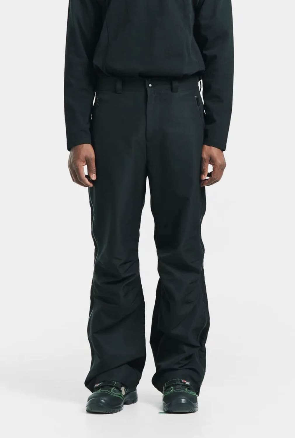 플라스틱프로덕트 지퍼 다트 팬츠  상품이미지1