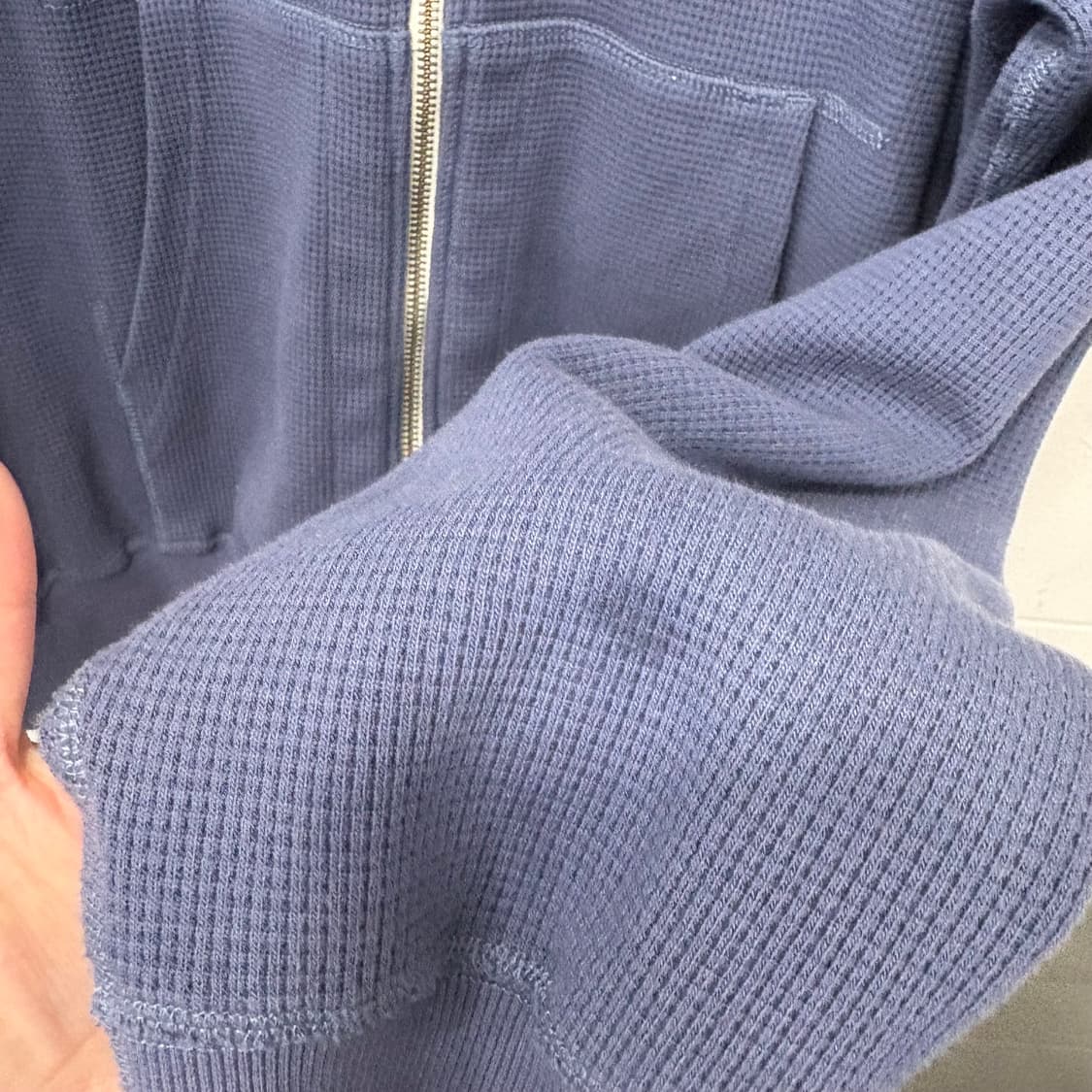 아웃스탠딩 와플 후드집업 상품이미지7