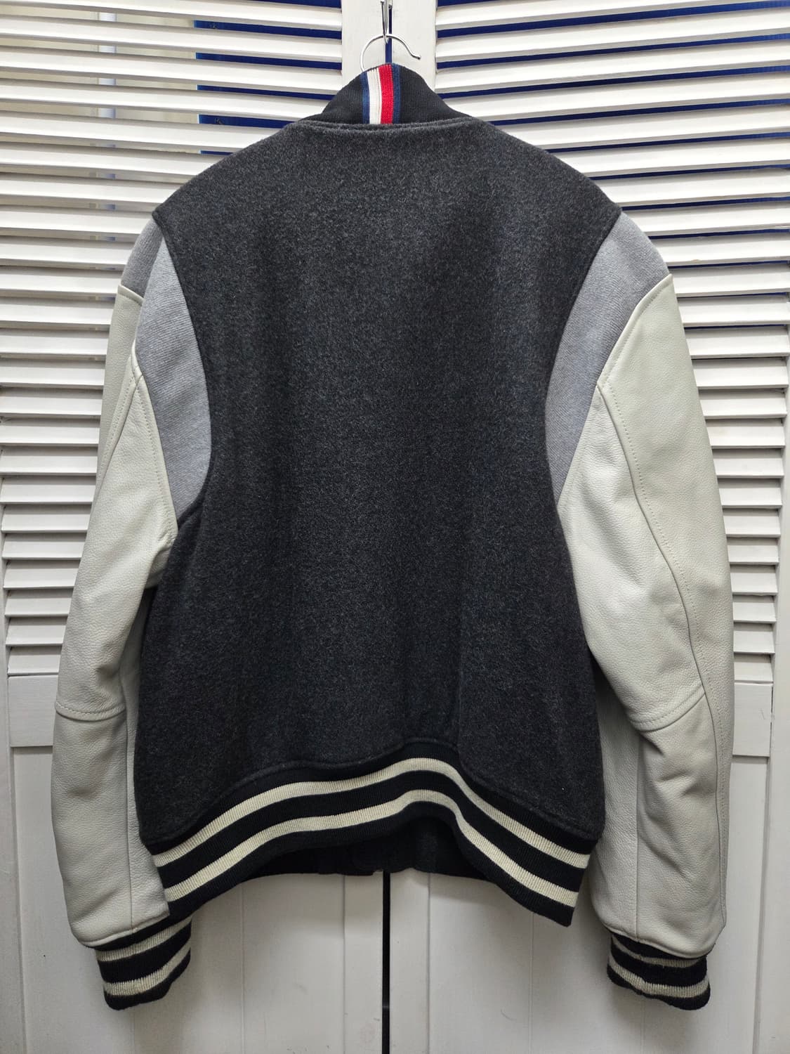 타미힐피거 소가죽 바시티 블루종 자켓 상품이미지5