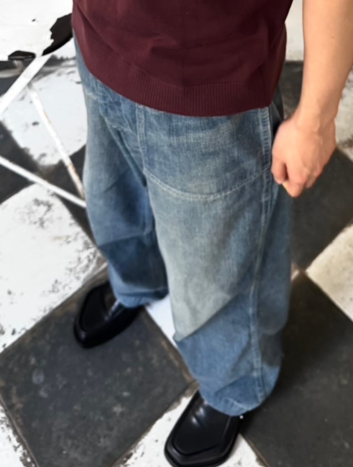 Human Made 배기 데님 팬츠 M 상품이미지2