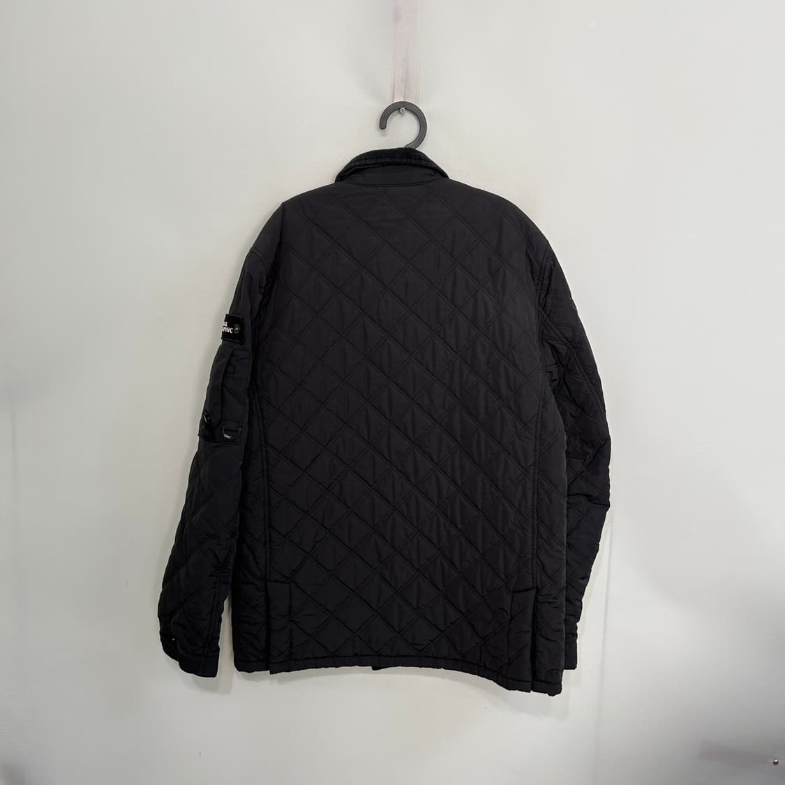 내셔널지오그래픽 남성 코듀로이 배색 누빔패딩 자켓 110  상품이미지3