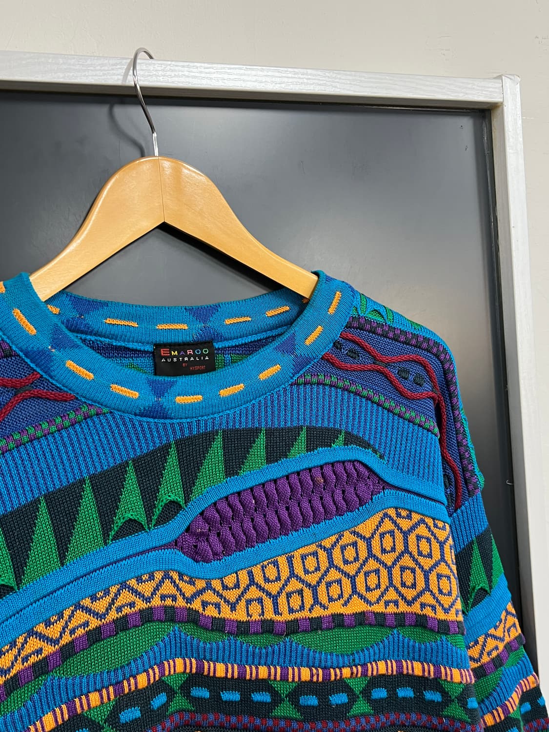 Emaroo Australia Vintage 쿠지스타일 빈티지 꽈배기 니 상품이미지2