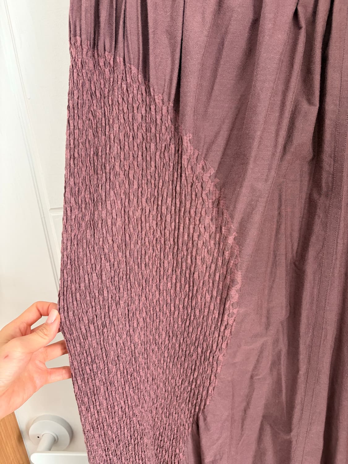 이세이 미야케 21 aw rise 맥시 스커트 상품이미지4