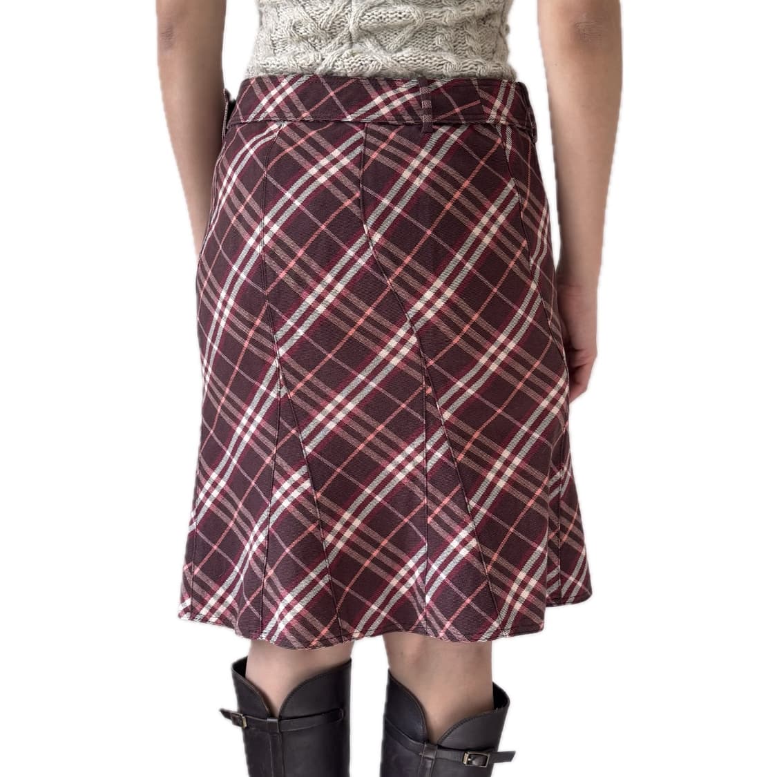 BURBERRY BLUE LABEL CHECK PATTER SKIRTS 상품이미지2