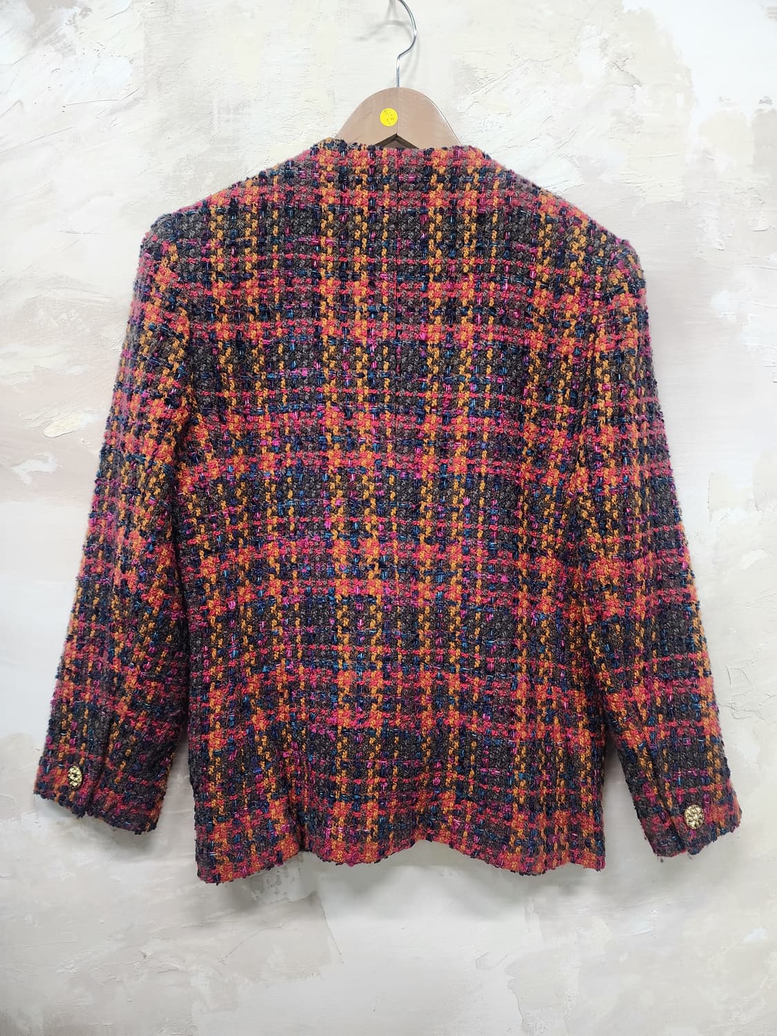 일본빈티지 울 트위드 자켓 상품이미지4