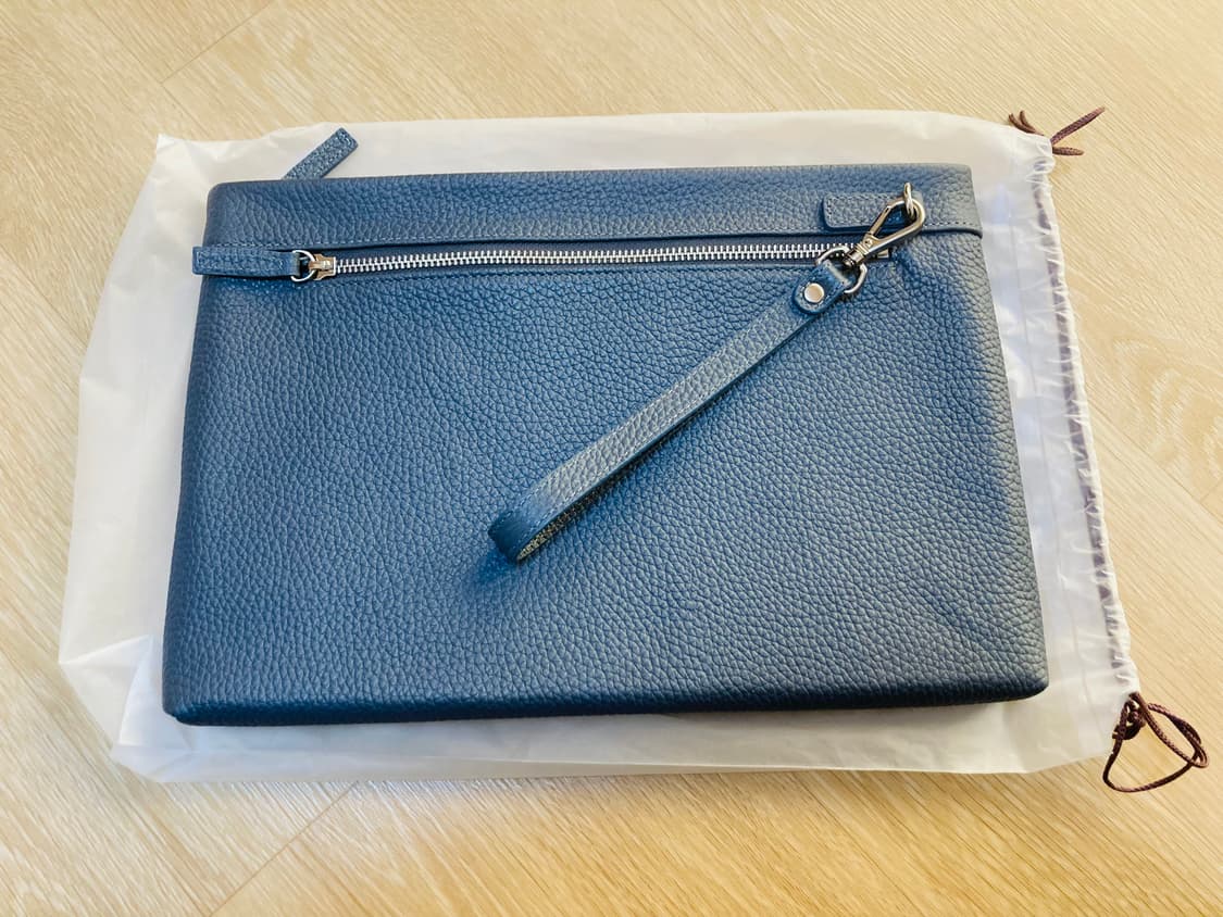 벤츠 가죽 클러치 백 상품이미지4