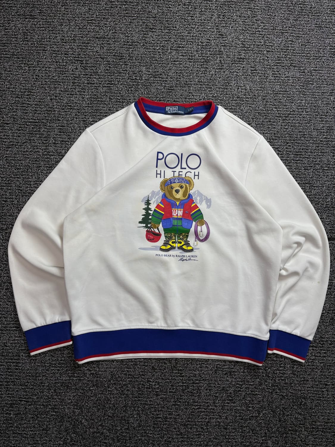 폴로 랄프로렌 하이테크 폴로베어 크루넥 스웻 셔츠 2040 상품이미지2