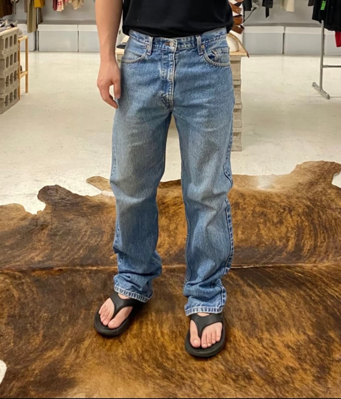 90's LEVIS 505 denim pants 90년대 리바이스 상품이미지2