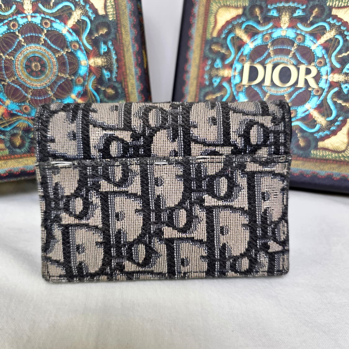 [S급/정품] 디올 오블리크 새들 카드지갑 상품이미지2