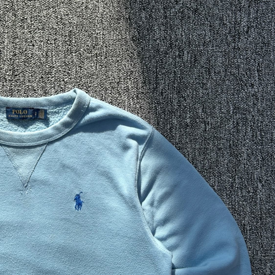 폴로 랄프로렌 스카이 블루 맨투맨  상품이미지2