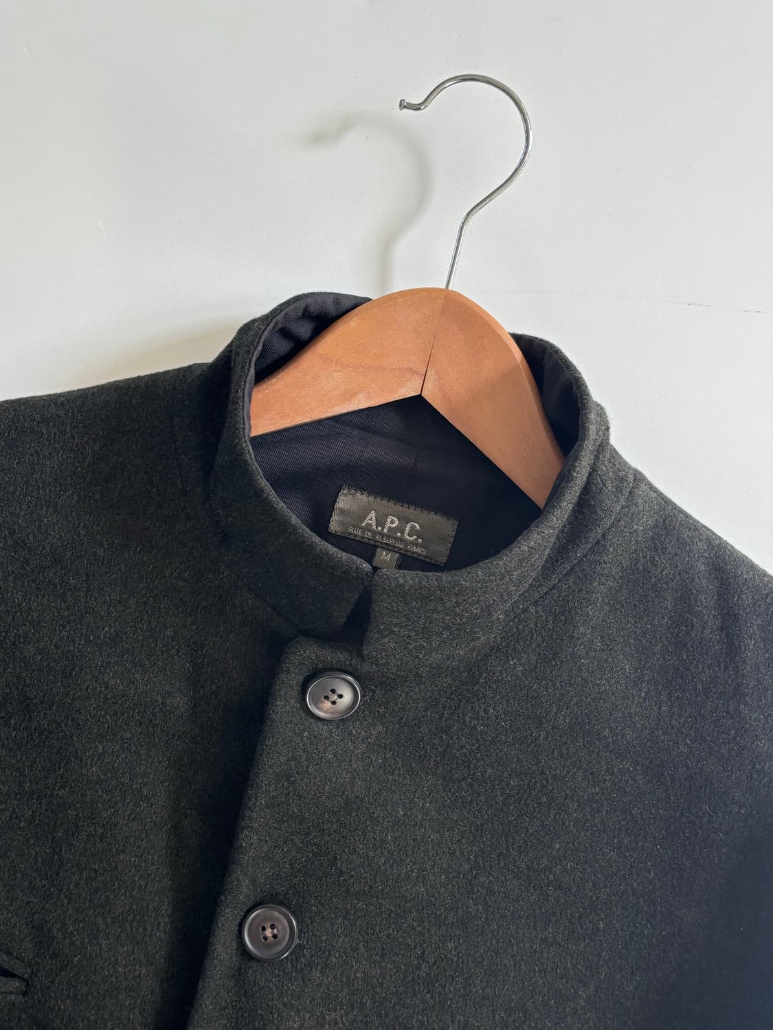 A.P.C. 아페쎄 카키그린 울 자켓 상품이미지4