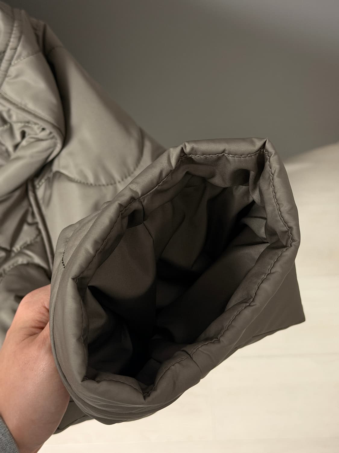 (48) 우영미 퀄팅 자켓 카키색 (택 없는 새상품) 상품이미지7