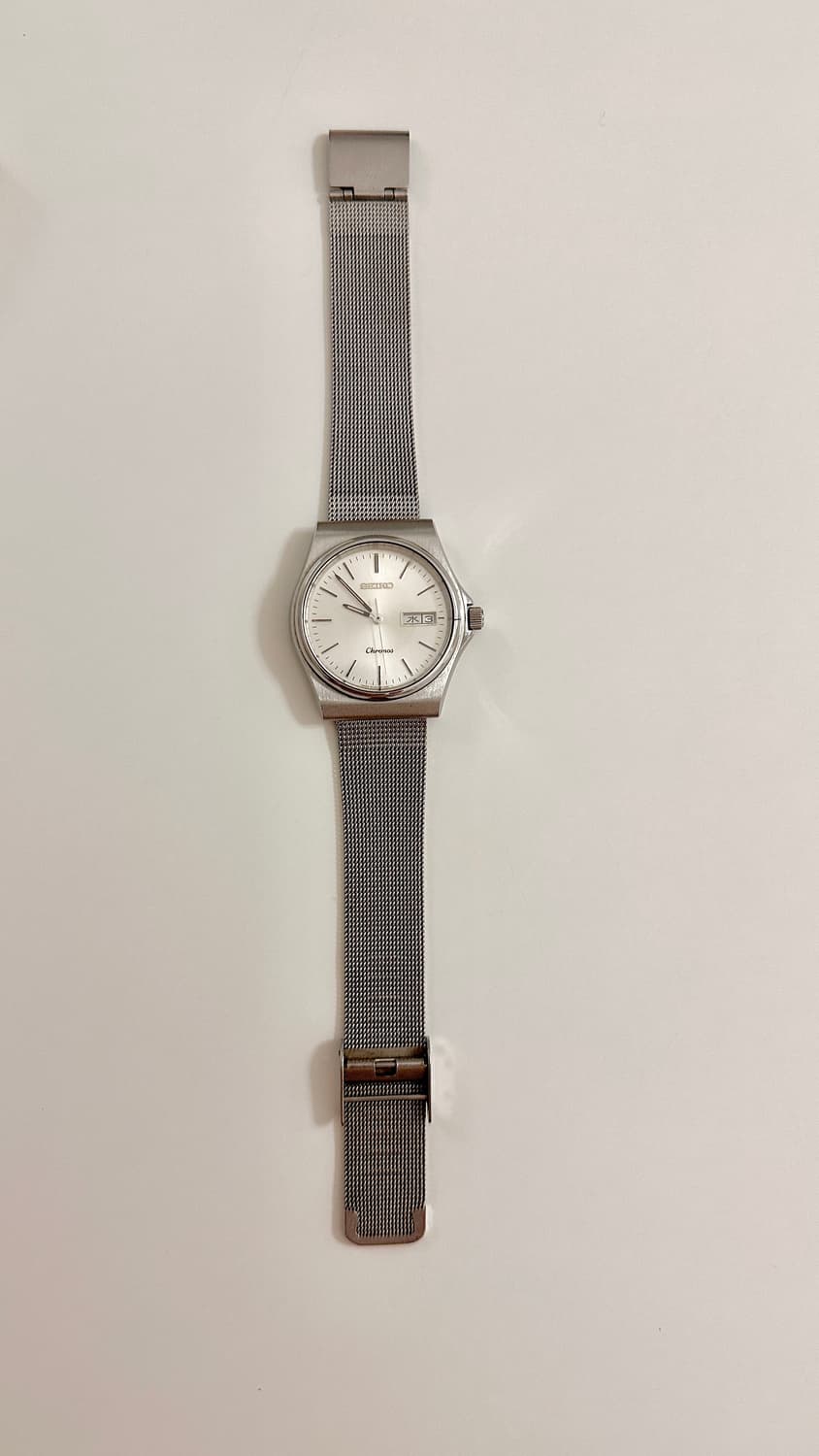 80s seiko chronos quatz day-date 상품이미지3