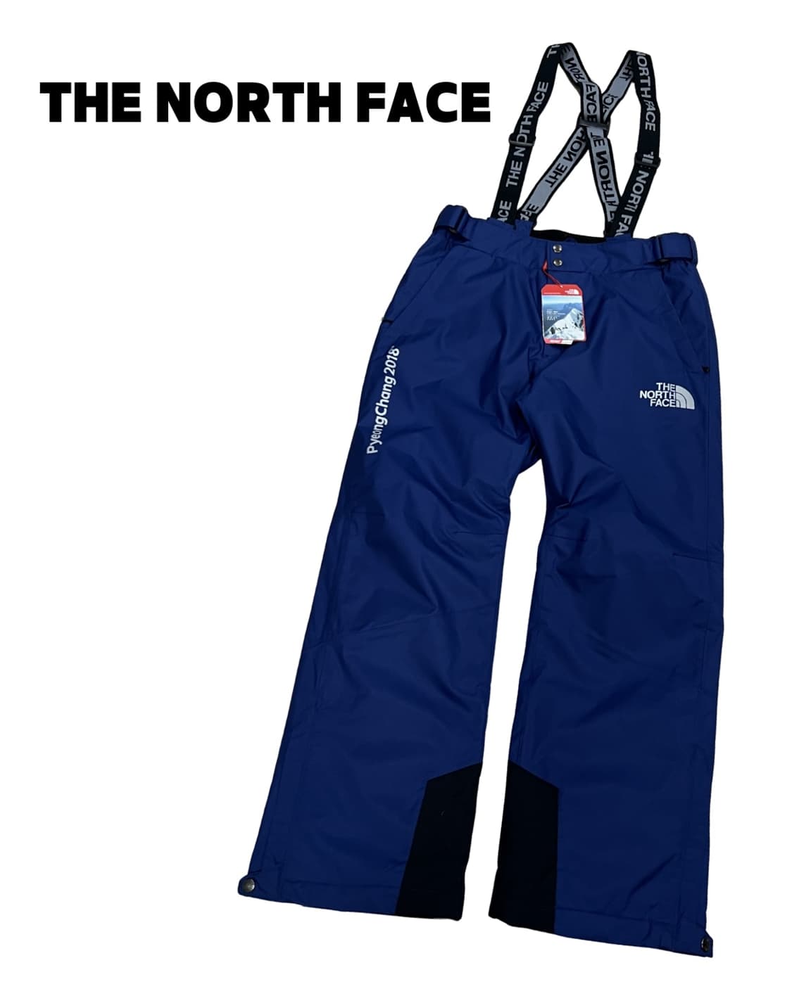 (새상품) 노스페이스 2018 평창올림픽 스키팬츠 네이비 상품이미지1