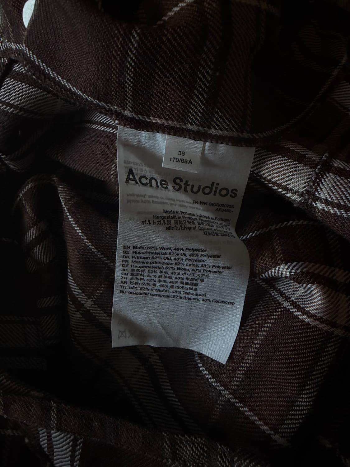 Acne Studios 스커트 상품이미지5