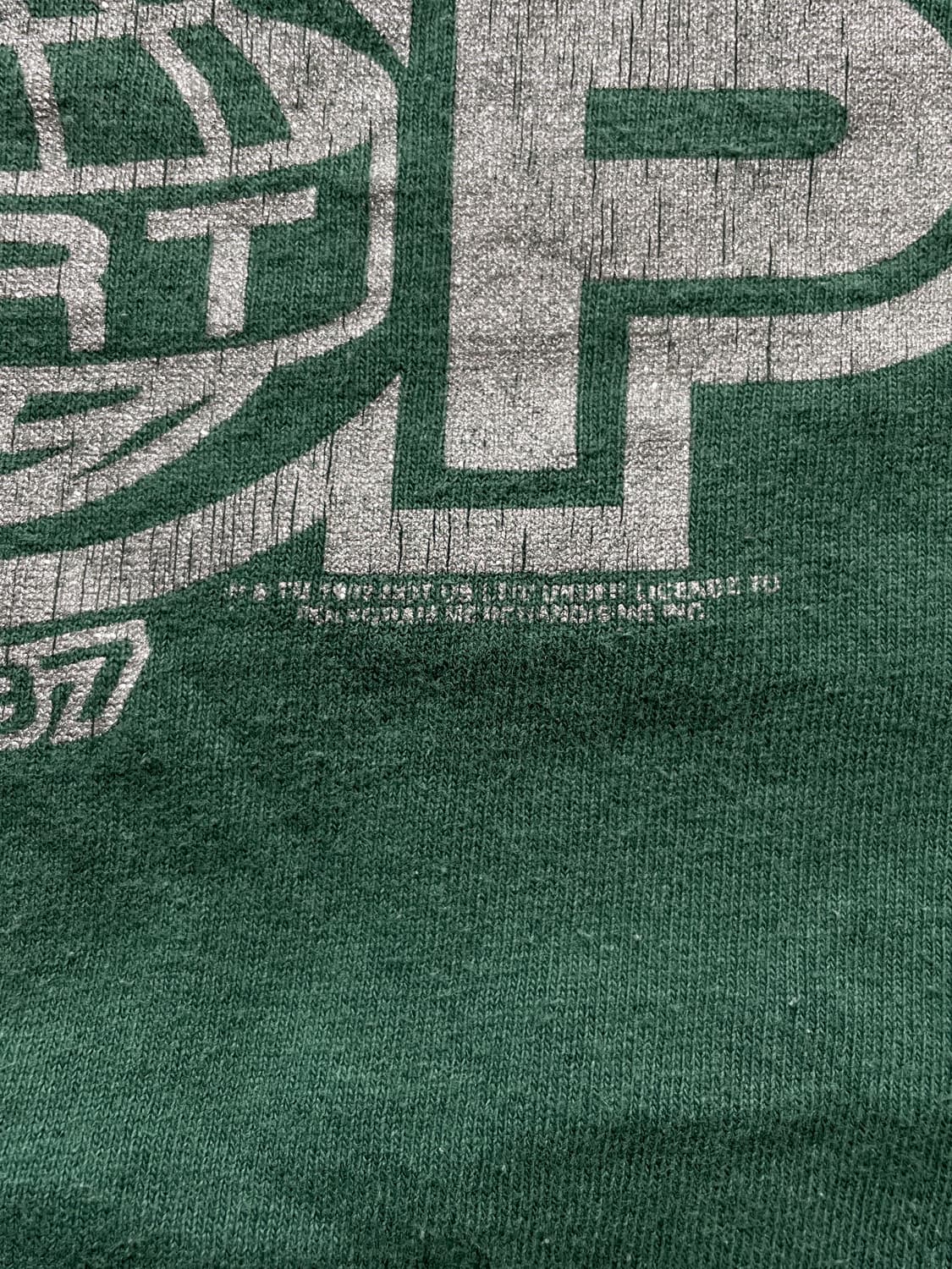 90s U2 pop mart tour og green t-shirt 상품이미지8