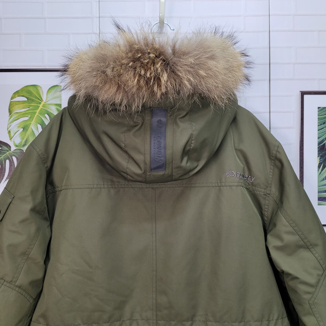 디스커버리 익스페디션 마젤란 카기색 오리털 패딩 자켓 110사이즈 상품이미지6