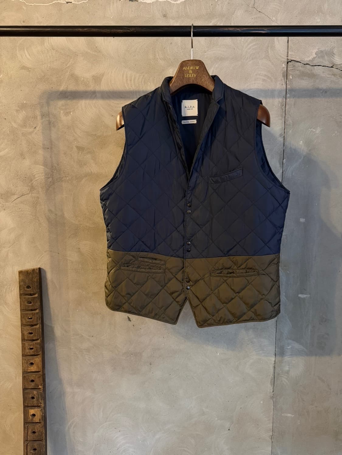 mida 패딩 베스트 남성 100 상품이미지1