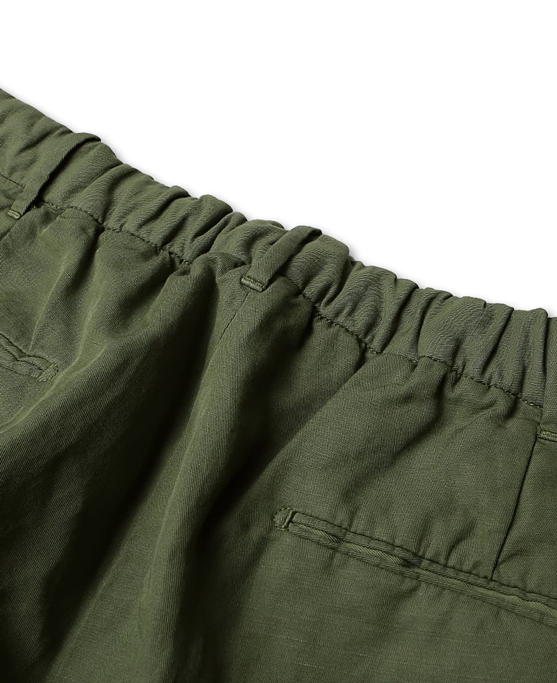 52 인코텍스 [Incotex] 카키 린넨 코튼 치노리노 하프 조거 팬츠 상품이미지6