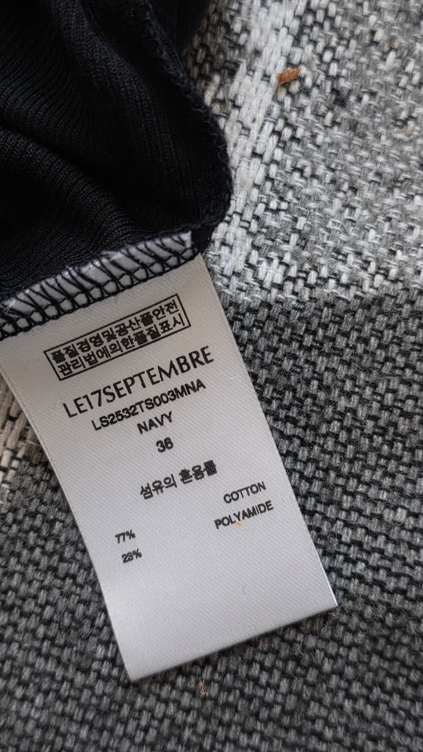 르셉템버 르917 유튜버 Suri 숏슬리브 티 [새제품] 상품이미지7