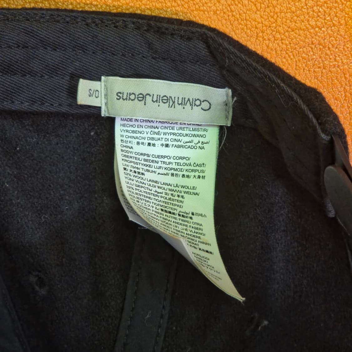 캘빈클라인의 울 혼방 볼캡 상품이미지5