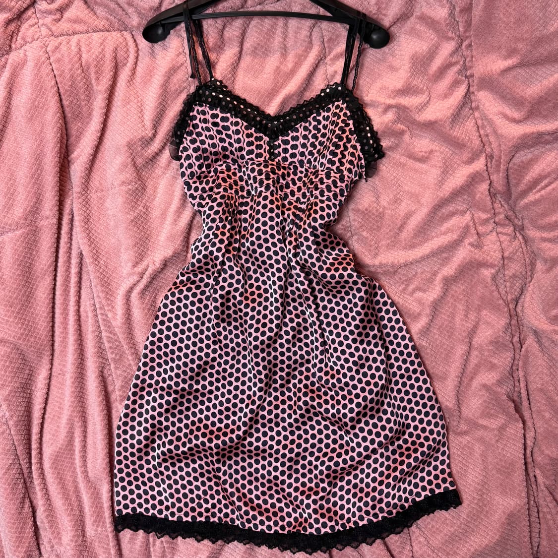 갸루 도트 땡땡이 원피스🍇💜 상품이미지1