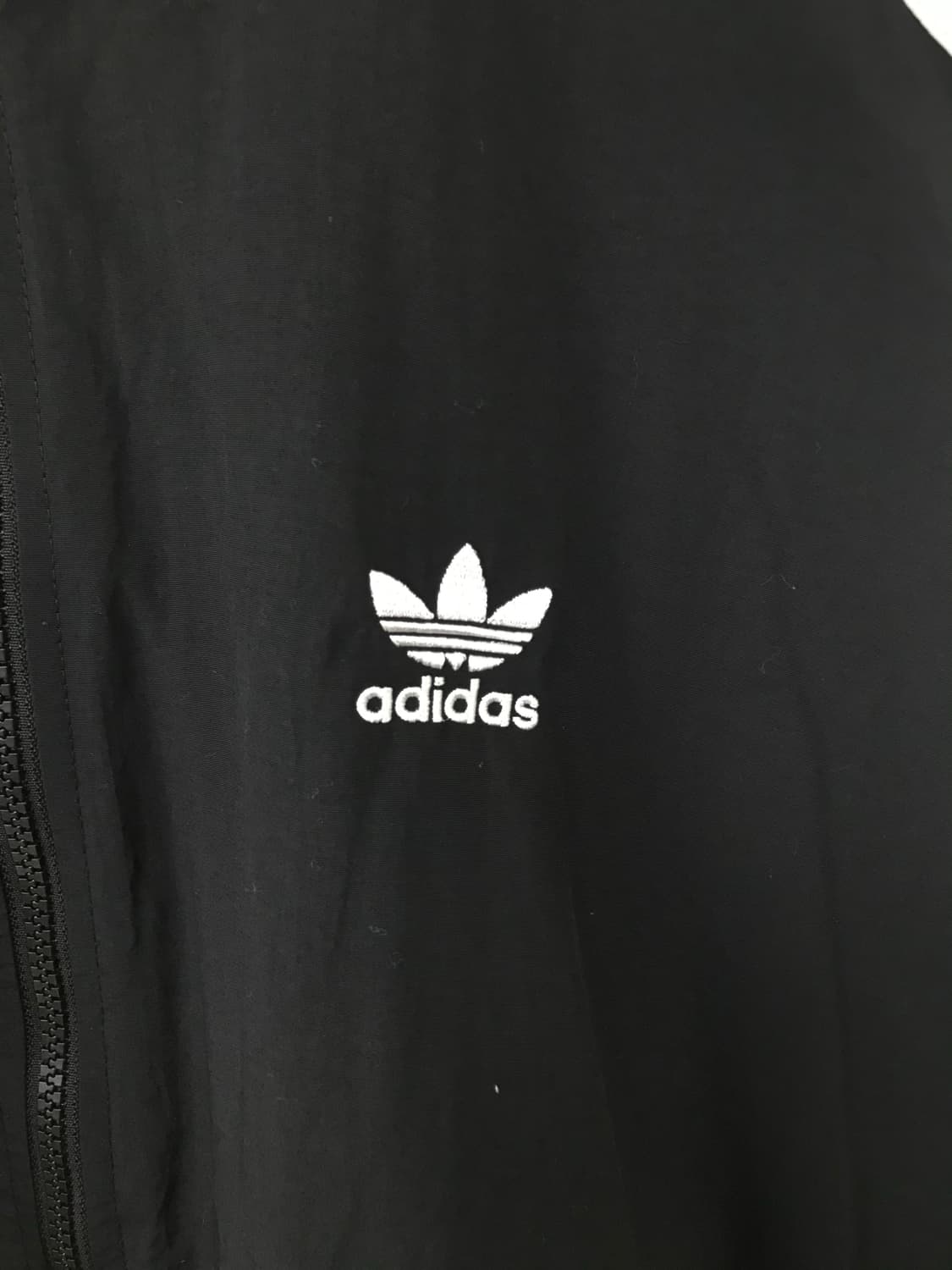 아디다스 파이어버드 사이드라인 블랙 우븐 바람막이 자켓 상품이미지3