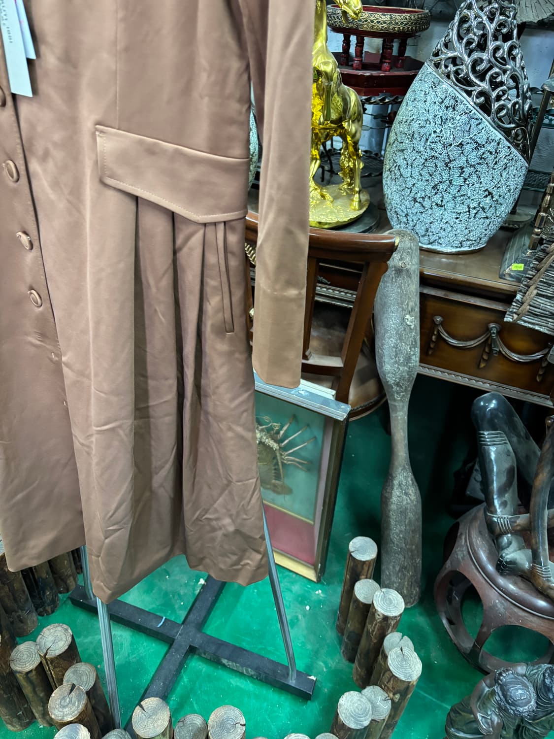 세루티 1881(CERRUTI 1881)버튼업 드레스 롱 재킷(새상품) 상품이미지3