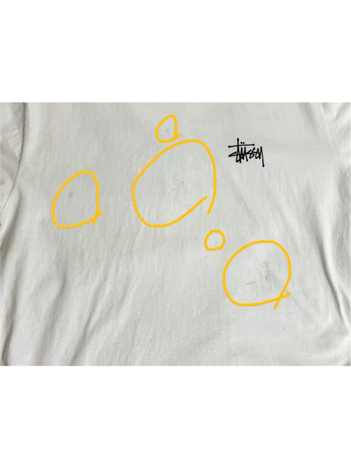 스투시 캘리포니아 그로운 피그먼트 다이드 반팔 내츄럴 L  (후드티) 상품이미지3