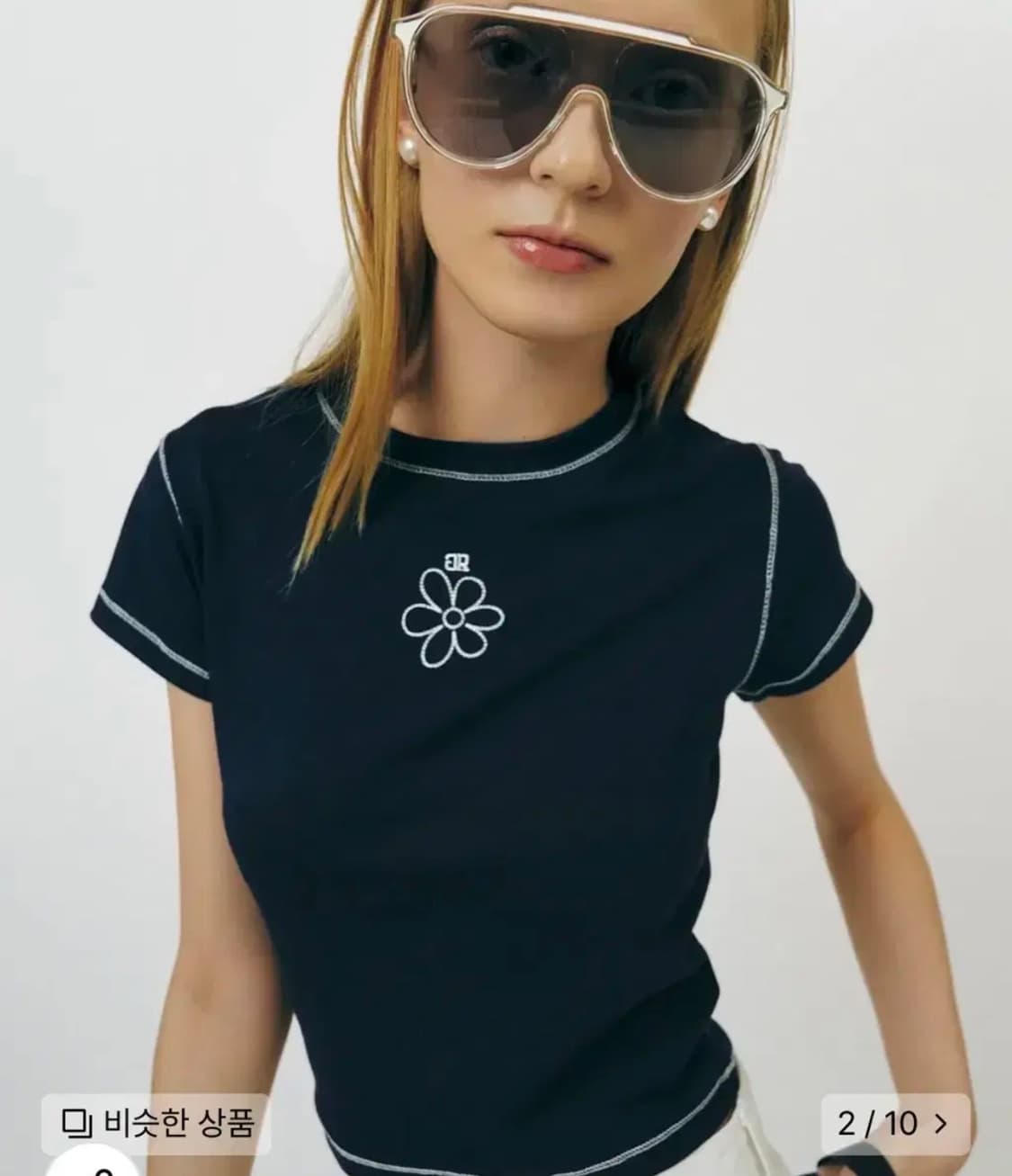 그로브 KINNEY TEE 반팔티셔츠 네이비 상품이미지2